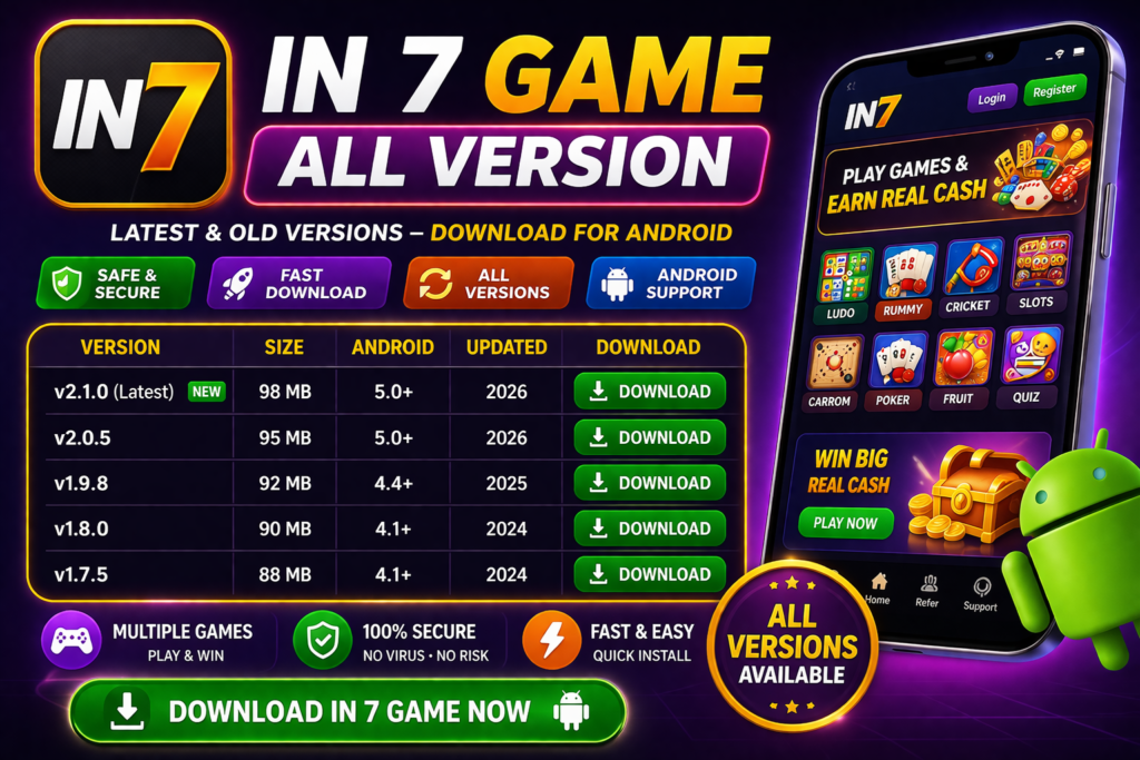 IN 7 Game All Version