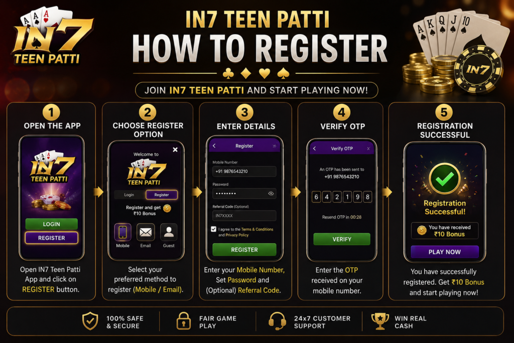 IN7 Official App 2026