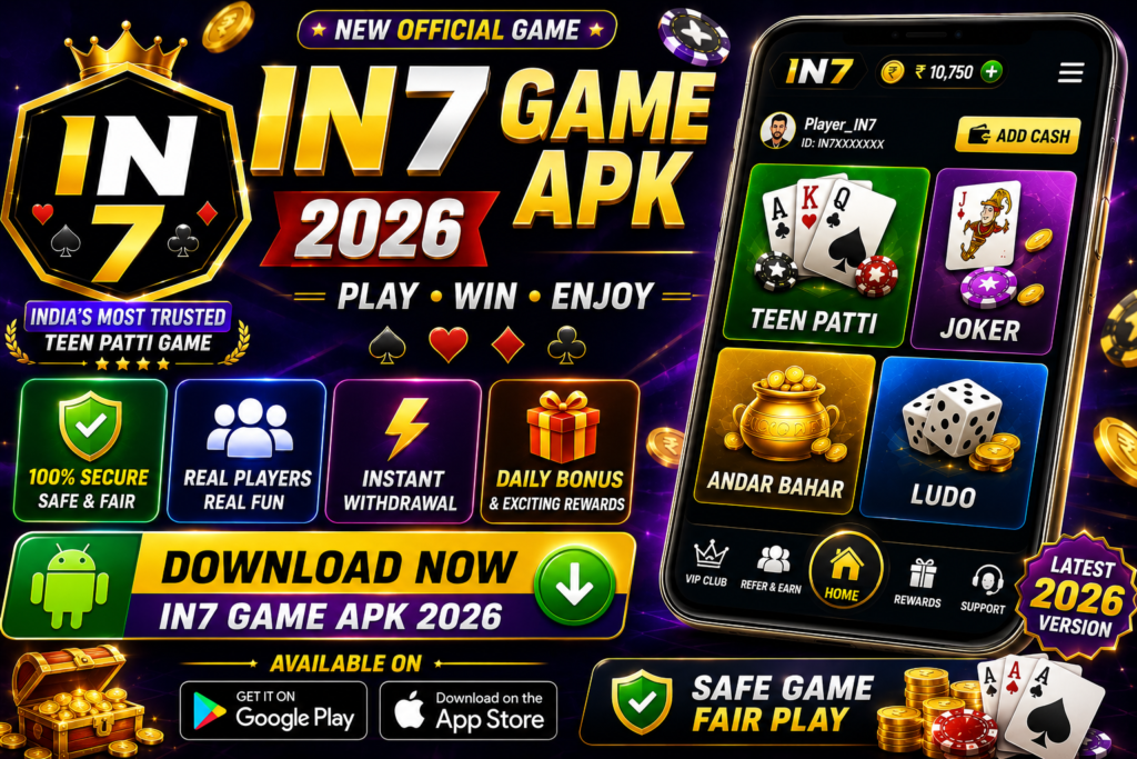 IN7 Game Apk 2026 – Download, 